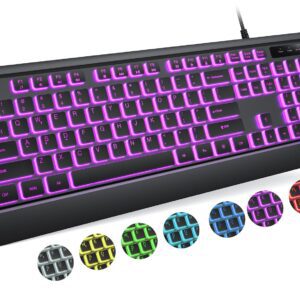 Back-Lit Wired Keyboard