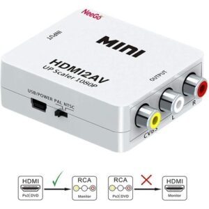 HDMI to AV (RCA) Converter