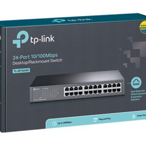 TP-Link 24-port 10/100Mbps Desktop/Rackmount Switch – TL-SF1024D