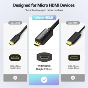HDMI to Micro Cable Adapter